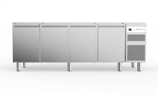 POLARIS 372L Capacity Three Door Underbench Freezer | Self Contained | -15°C to -20°C S25-04 BT H710 S - Whisk Hospitality - S25-04 BT H710 S