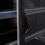 Bromic Semi Vertical Display Fridge - 1250mm - 2 Doors - Sliding - Whisk Hospitality - SVM1250SD-NR