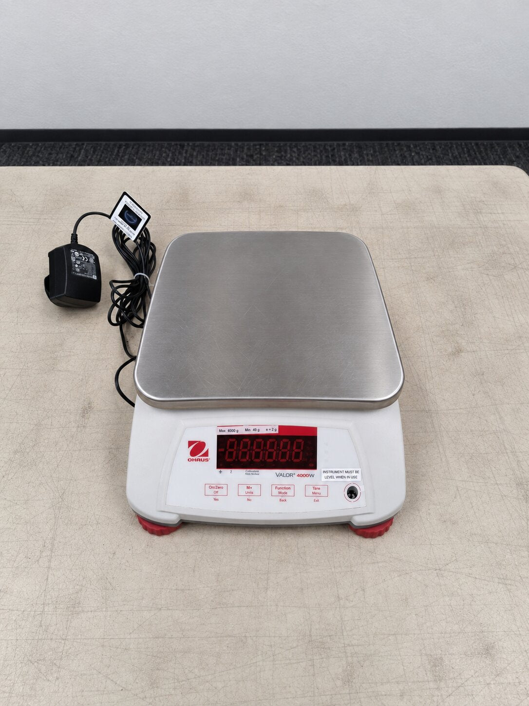 Ohaus Valor 4000 V41PWE6T Digital Bench Scale - Whisk Hospitality - 908239