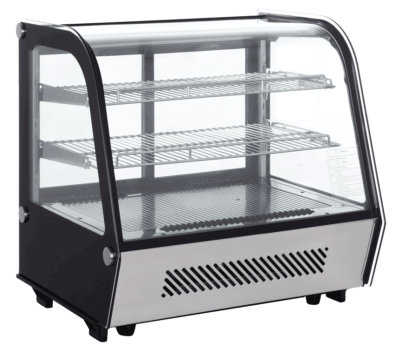 Exquisite Counter Top Cold Cake Display Curved Glass 120L - CTC120 - Whisk Hospitality - CTC120