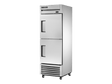 True Refrigeration Upright Foodservice Freezer 2 Half Solid Swing Doors - T - 23F - 2 - HC - Whisk Hospitality - T-23F-2-HC