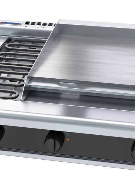 Waldorf Bold Rnlb8606E B 900Mm Electric Cooktop Low Back Version Bench Model - Whisk Hospitality - RNLB8606E-B