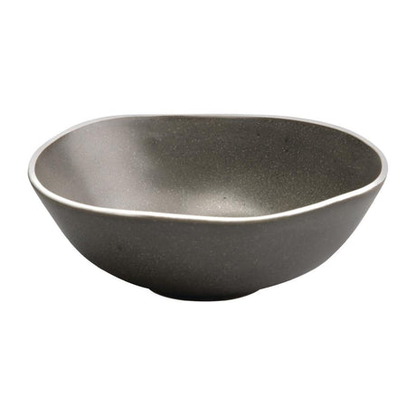 Olympia Chia Charcoal Small Bowl 155x58(H)mm 6x2.25" 455ml 16oz (Box 6) DR817 - Whisk Hospitality - DR817