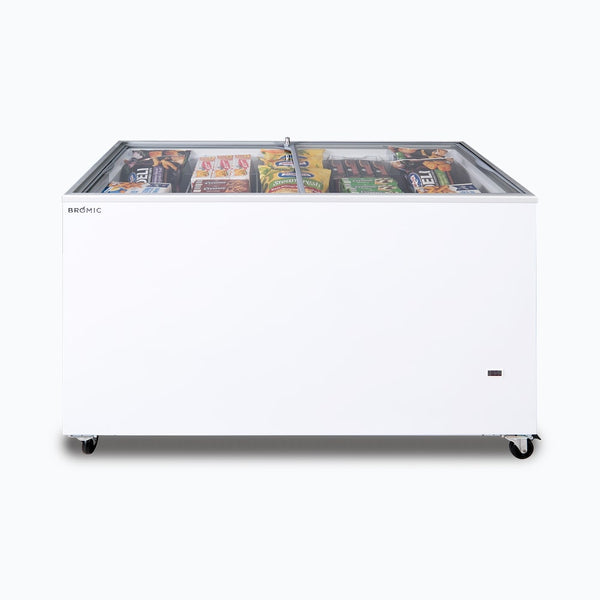 Bromic Display Chest Freezer - 401L - Flat Glass Top - Whisk Hospitality - CF0400FTFG-NR
