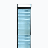 Bromic Upright Display Fridge - 659L - 1 Door - Flat Glass - Lightbox - Whisk Hospitality - GM0690LB