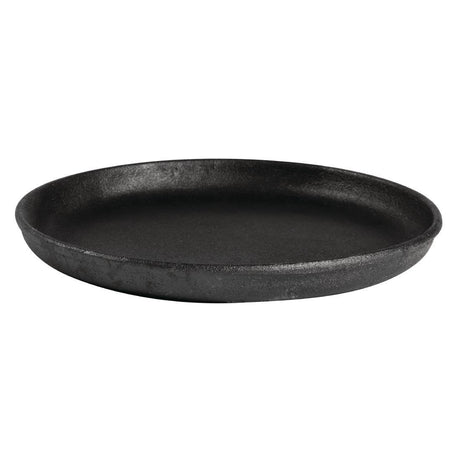 Olympia Cast Iron Round Sizzle Platter - 220mm GJ556 - Whisk Hospitality - GJ556