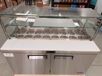 Atosa MSF8303G Sandwich Prep Fridge - Whisk Hospitality - 3PA-2073-MSF8303AAU2CPAE002