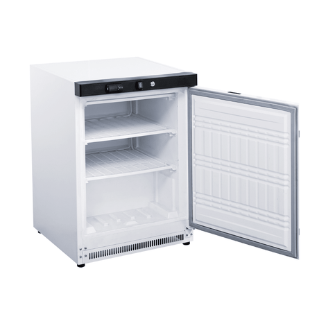 FED - X 120L S/S Bar Freezer Solid Door - XF200SS - Whisk Hospitality - XF200SS