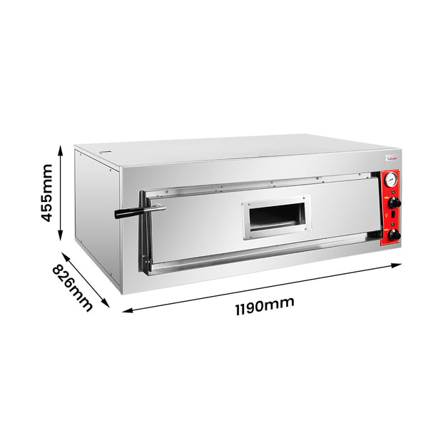 EP-1-1-SDE Black Panther Pizza Deck Oven - Whisk Hospitality - EP-1-1-SDE