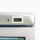 Bromic Upright Display Fridge - 215L - 1 Door - Flat Glass - Whisk Hospitality - GM0220-NR