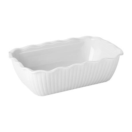 Olympia Kristallon Medium Salad Crock White SAN - 2Ltr HY804 - Whisk Hospitality - HY804