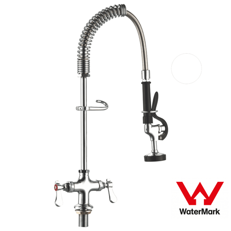 Sunmixer Mini Pre Rinse Unit with 180mm Riser and 560mm Hose T98001MN - 1 - Whisk Hospitality - T98001MN-1