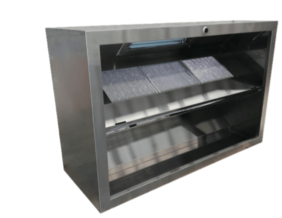 Simcohood ASIAN TYPE SHA SERIES EXHAUST CANOPY 3500 X 1150 SHA3500 - Whisk Hospitality - SHA3500