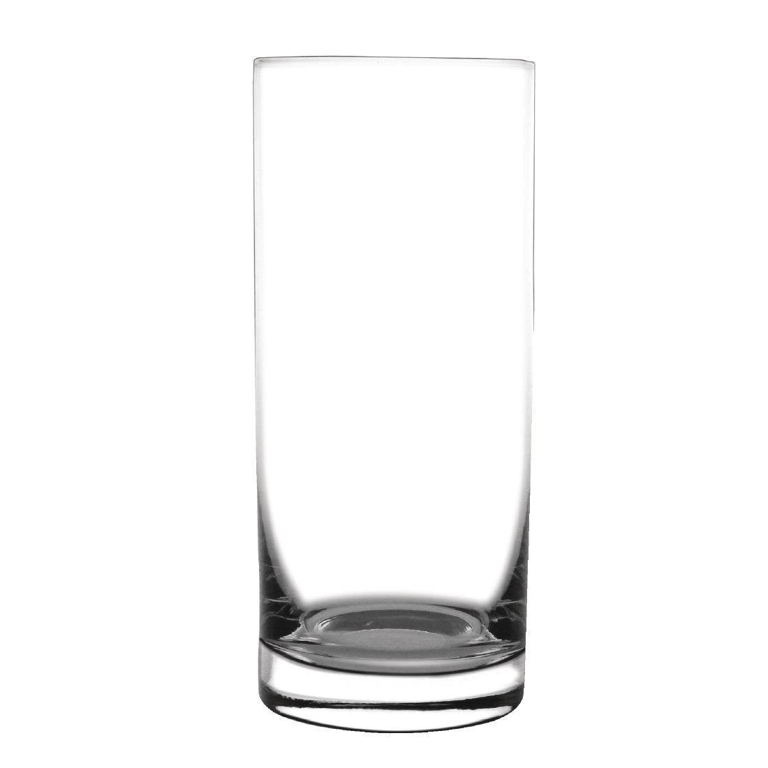 Olympia Crystal HiBall Tube Tumbler - 280ml 9.75oz (9.5USoz) (Box 6) GF740 - Whisk Hospitality - GF740