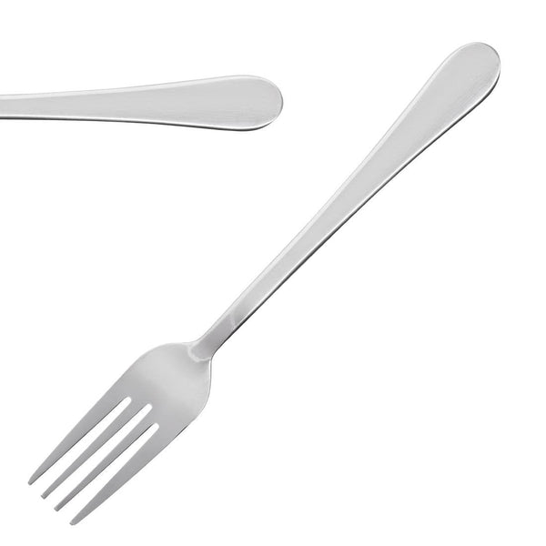 Olympia Buckingham Dessert Fork St/St 18/0 (Box 12) U879 - Whisk Hospitality - U879