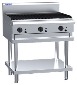 Luus CS-9C Chargrill + Stand with Shelf - Whisk Hospitality - 3PA-8752-35721