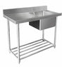 Mixrite CATALOG/PRODUCT/VIEW/ID/1044/S/STAINLESS STEEL DISHWASHER SINGLE INLET SINK W1200 X D700 X H900/ WSS17165L - Whisk Hospitality - WSS17165L