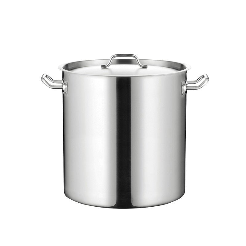 Stock Pot - (03) - IH - S/S 304 Stainless Steel - 36L - 350(˜)*350(H)mm - Whisk Hospitality - 70584