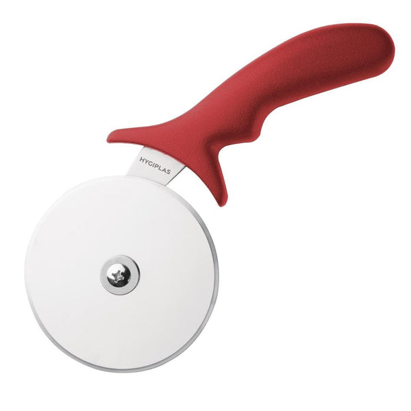 Hygiplas Pizza Wheel Red - 102mm 4" CC407 - Whisk Hospitality - CC407