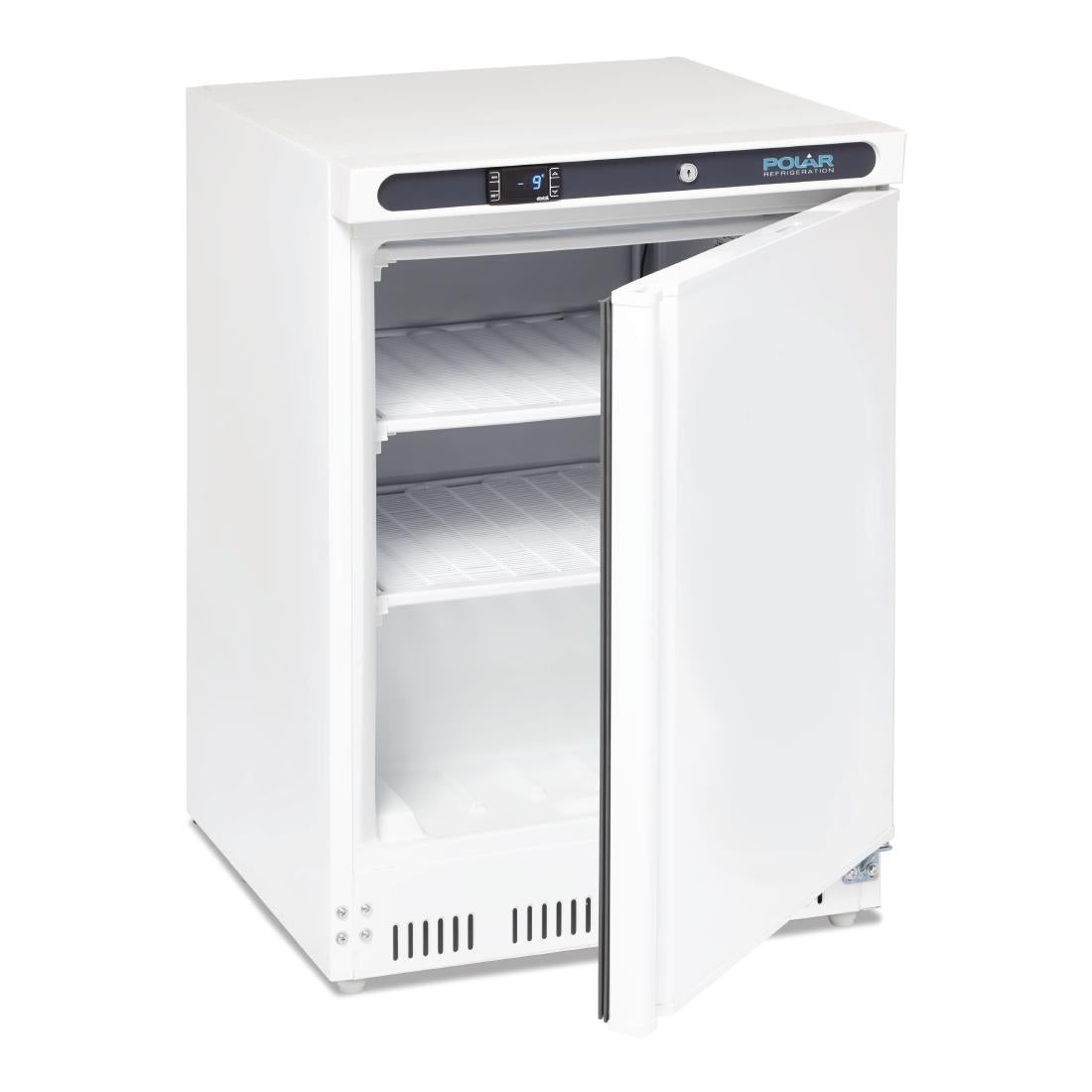 Polar C - Series Under Counter Freezer White 140Ltr CD611 - A - Whisk Hospitality - CD611-A