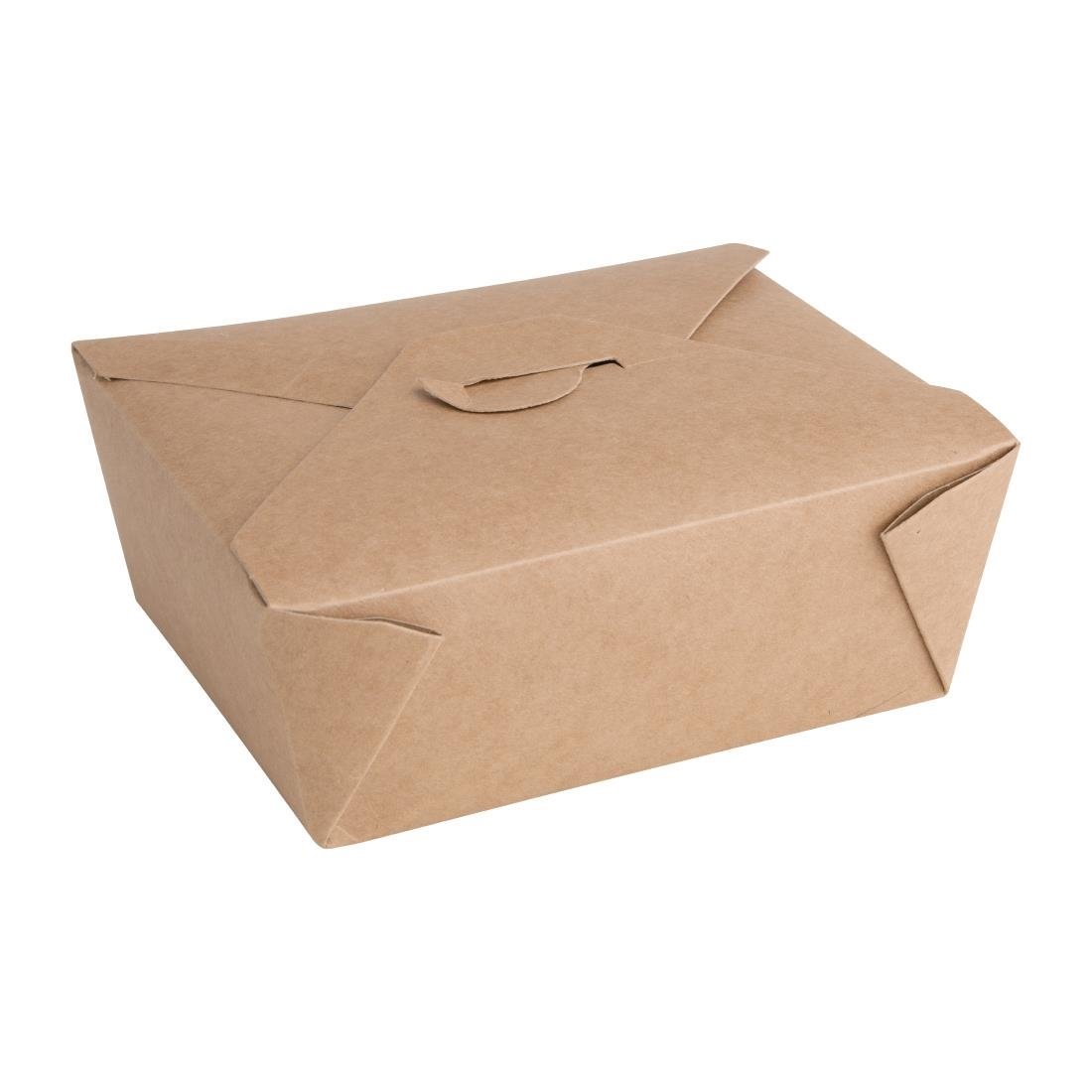 Fiesta Recyclable PE Lined Food Box - 1200ml (Pack 200) FN895 - Whisk Hospitality - FN895