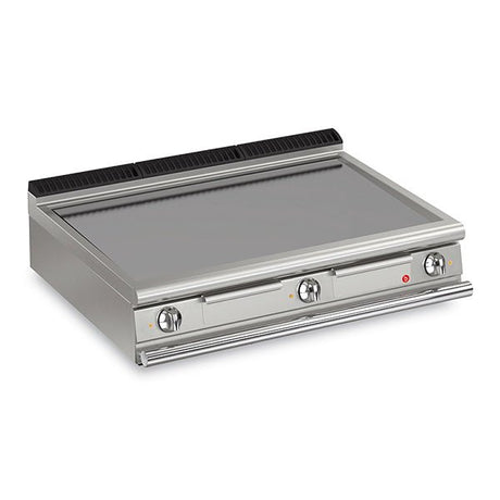 BARON 3 Burner Electric Fry Top With Smooth Mild Steel Plate And Thermostatic Control - Whisk Hospitality - Q90FT/E1200