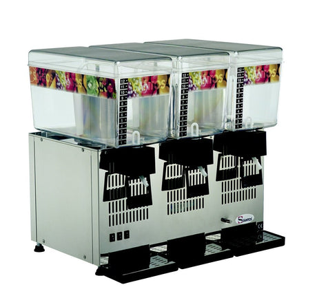 Santos SANTOS 34.3 TRIPLE BOWL COLD DRINK DISPENSER SANTOS 34.3 - Whisk Hospitality - SANTOS 34.3