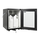 Polar G - Series Countertop Milk Fridge Black - 20Ltr BR20 DB109 - A - Whisk Hospitality - DB109-A