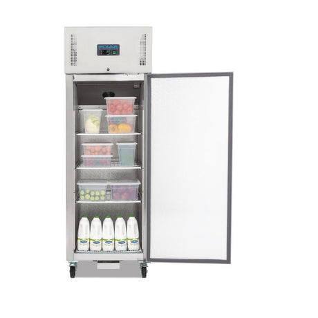 Polar G - Series Gastro Upright Fridge Single Door St/St - 600Ltr DL893 - A - Whisk Hospitality - DL893-A