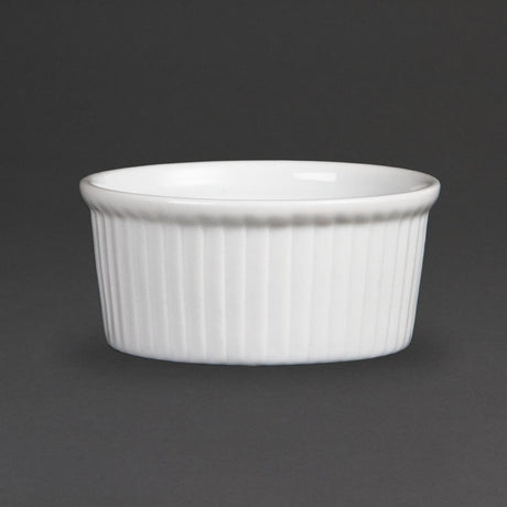 Olympia Whiteware Ramekin - 85mm 3 1/2" (Box 12) W432 - Whisk Hospitality - W432