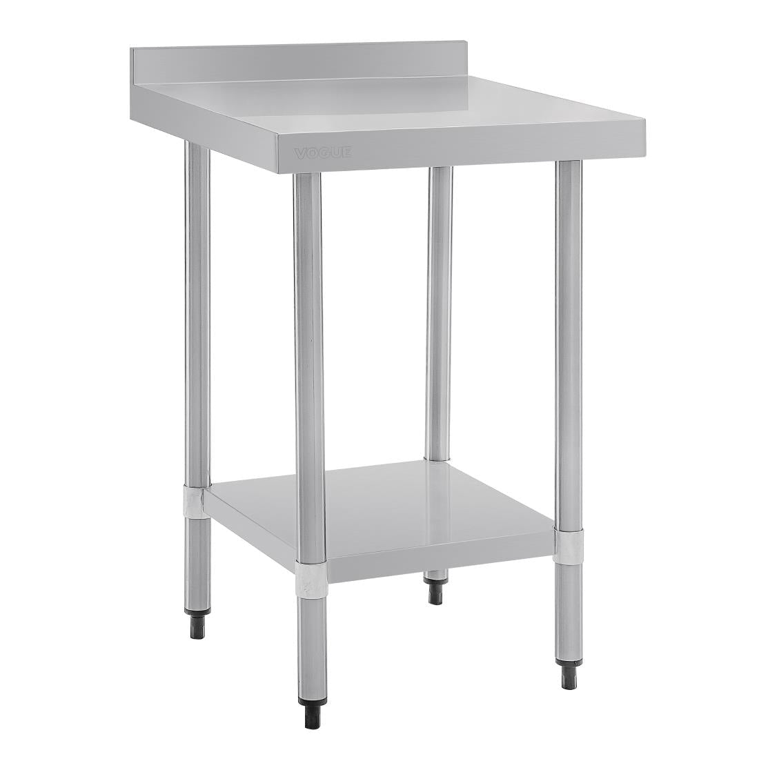 Vogue Table St/St - 600x600mm 23 1/2x23 1/2" (60mm Upstand) T379 - Whisk Hospitality - T379