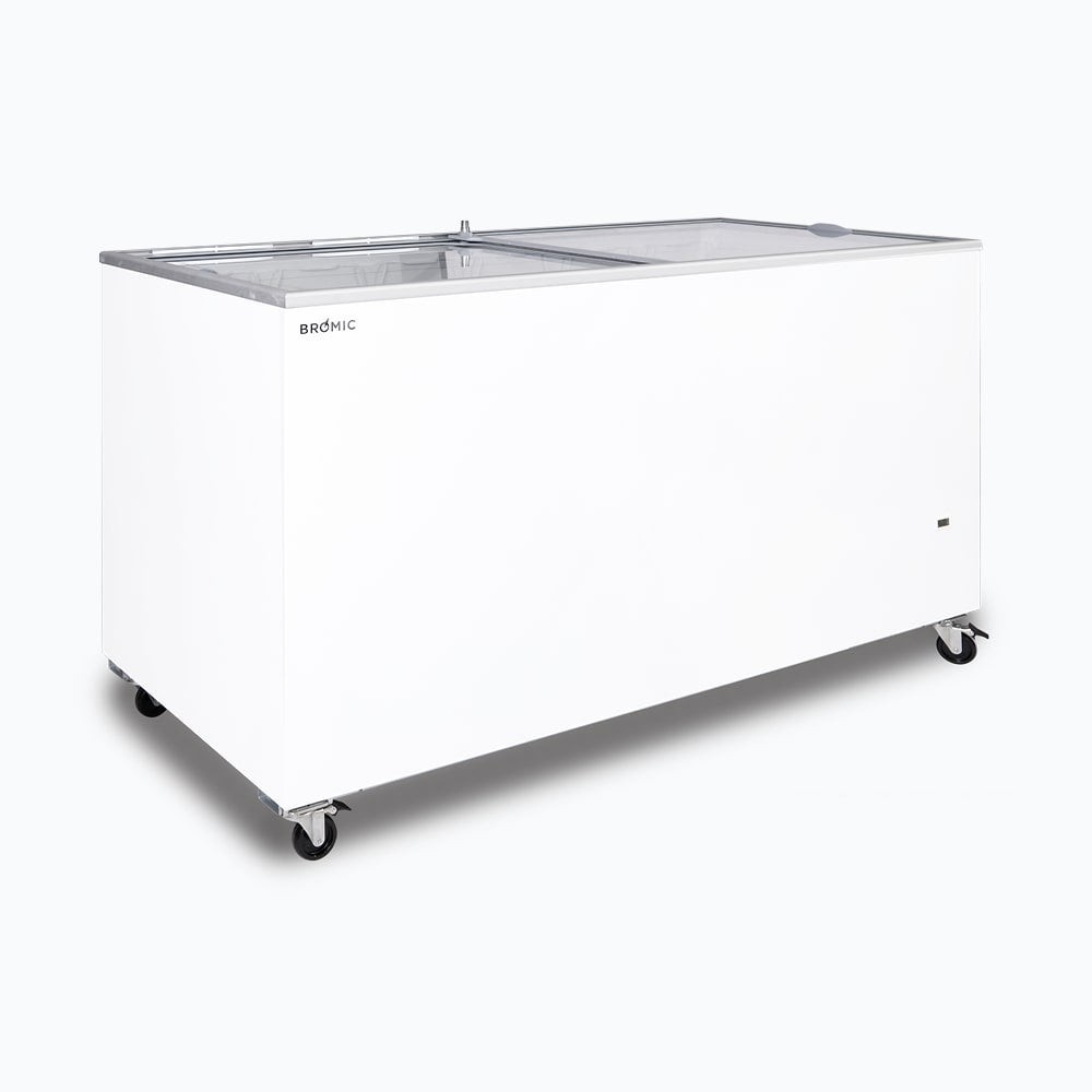 Bromic Display Chest Freezer - 491L - Flat Glass Top - Whisk Hospitality - CF0500FTFG-NR