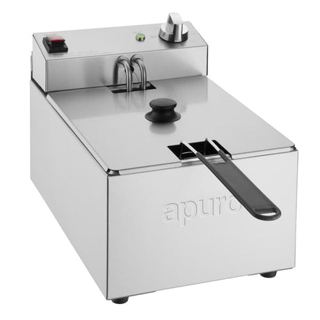 Apuro Single Fryer - 5Ltr - 2.8kW CU617 - A - Whisk Hospitality - CU617-A