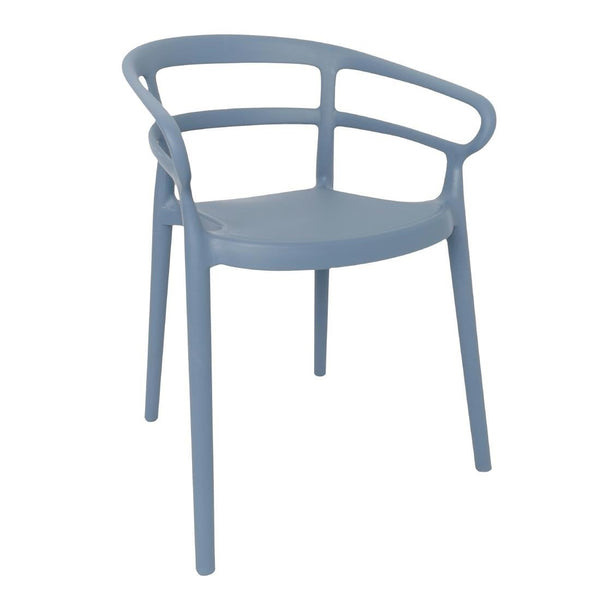 Bolero Mateo Caf‚© Chairs Slate (Pack 2) DX980 - Whisk Hospitality - DX980