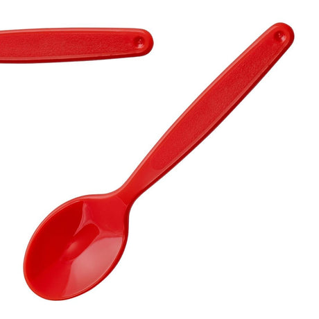 Olympia Kristallon Polycarbonate Spoon Red - 170mm (Pack 12) DL122 - Whisk Hospitality - DL122