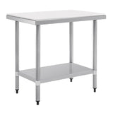 Vogue St/St Cutting Board Table - 900x600x900mm CB911 - Whisk Hospitality - CB911