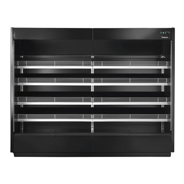 Tecondom Stromboli Supermarket Remote Display with Night Blind TDST90 - CA - 187B - Whisk Hospitality - TDST90-CA-187B