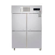 Thermaster TROPICAL 4 x Half door SS Fridge - SUC1000 - Whisk Hospitality - SUC1000