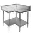 0900 - 7 - WBCB - Economic Corner Workbench,100mm Splashback & Undershelf 900x900x900mm - Whisk Hospitality - 0900-7-WBCB