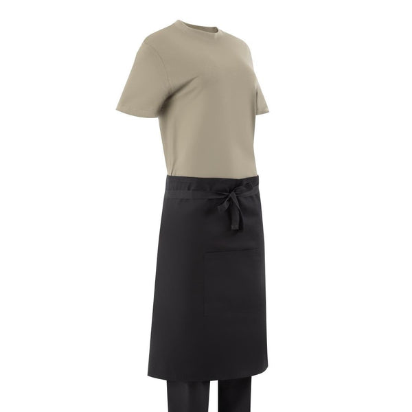 Southside Cotton Canvas Bistro Apron Black BA203 - Whisk Hospitality - BA203