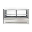 Counter top square 2 Shelves Glass cold food display - GN - 1200RT - Whisk Hospitality - GN-1200RT