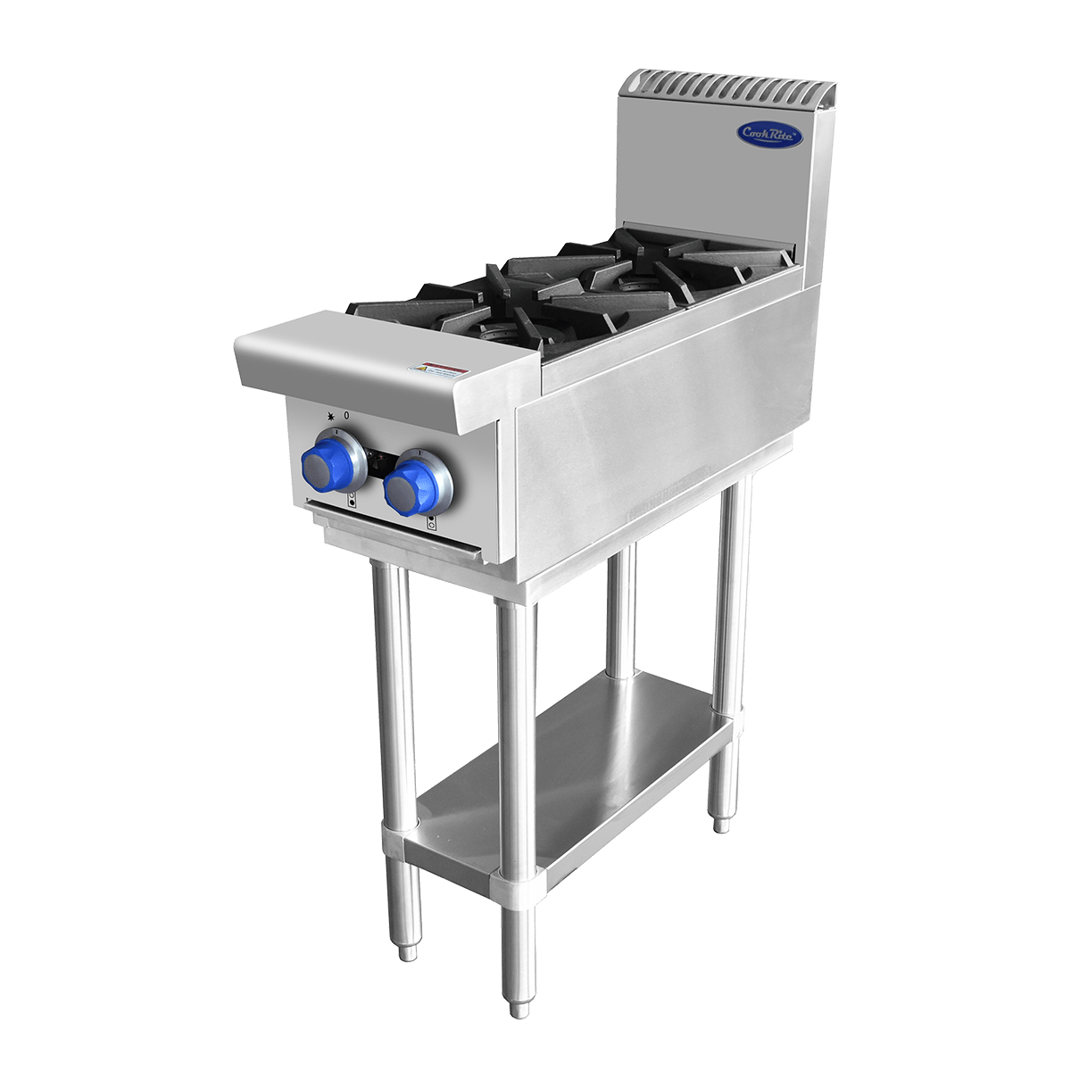 Cookrite 2 BURNER COOK TOP LPG AT80G2B - F - LPG - Whisk Hospitality - AT80G2B-F-LPG