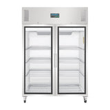 Polar G - Series Gastro Display Glass Door Fridge - 1200Ltr GH219 - A - Whisk Hospitality - GH219-A