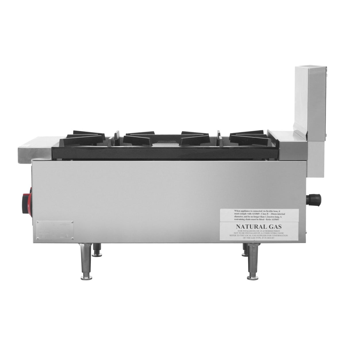 Gasmax Gas 2 Burner Cook Top RB - 2ELPG - Whisk Hospitality - RB-2ELPG