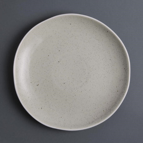 Olympia Chia Sand Plate 270mm 10.6" (Box 6) DR807 - Whisk Hospitality - DR807