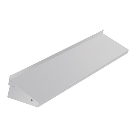 Vogue Wall Shelf with Brackets St/St - 1200x300mm Y751 - Whisk Hospitality - Y751