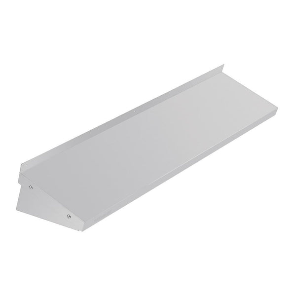 Vogue Wall Shelf with Brackets St/St - 1200x300mm Y751 - Whisk Hospitality - Y751