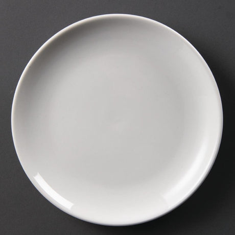 Olympia Whiteware Coupe Plate - 20cm 8" (Box 12) U077 - Whisk Hospitality - U077