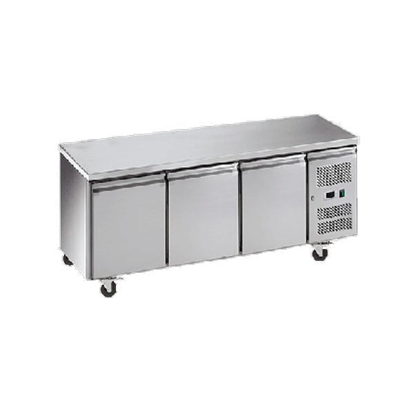 Exquisite Three Door Underbench Fridge - USC400H - Whisk Hospitality - USC400H