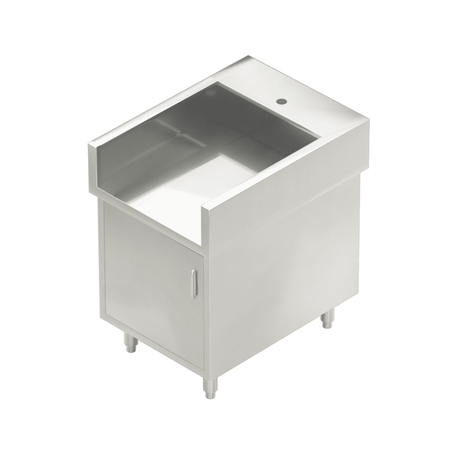 Modular System Single Door Stainless Steel Cabinet with Splash Guard - WCB8 - 0600 - Whisk Hospitality - WCB8-0600